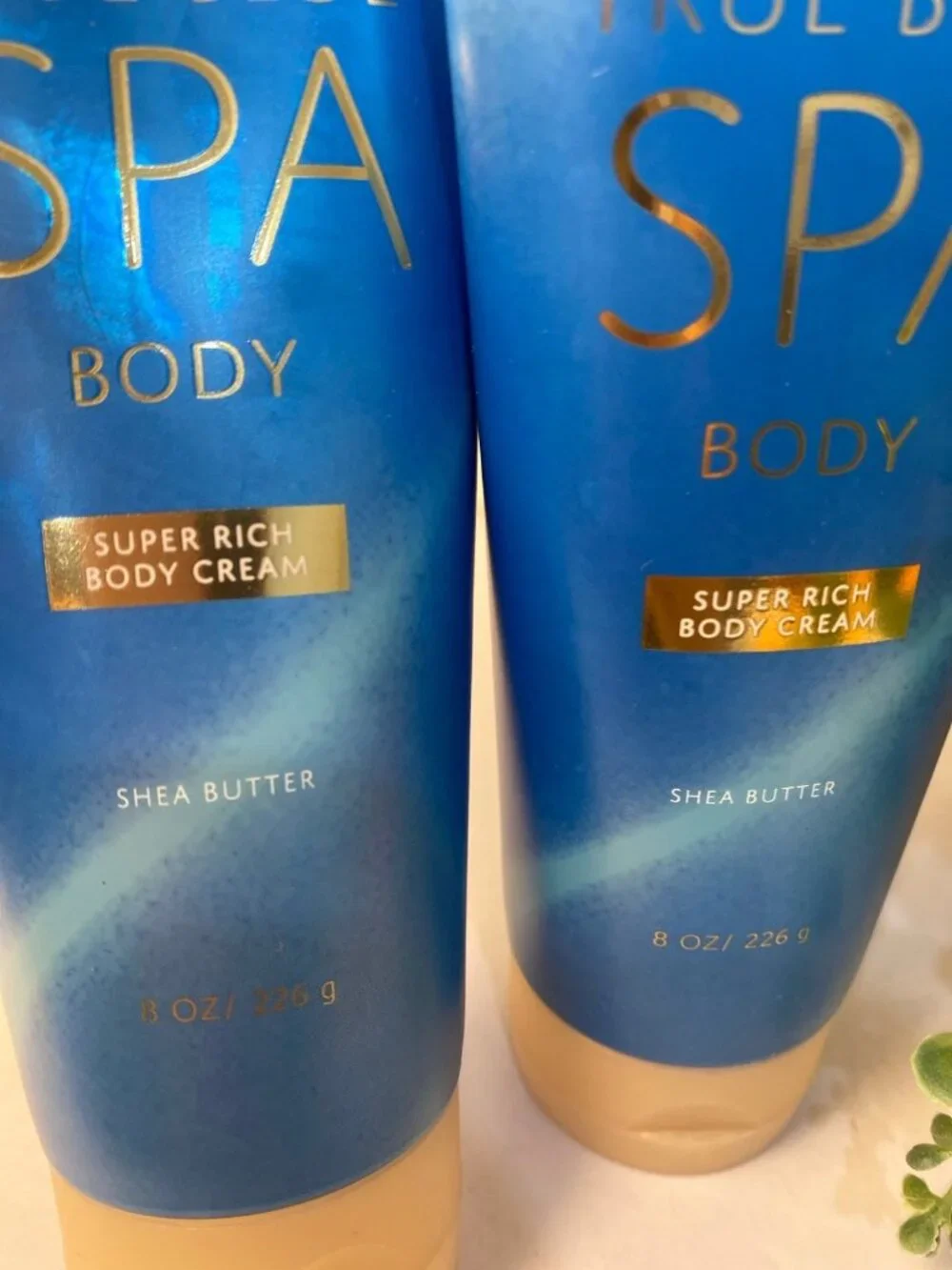True Blue Spa Bath & Body Works 2 New Super Rich Body Creams